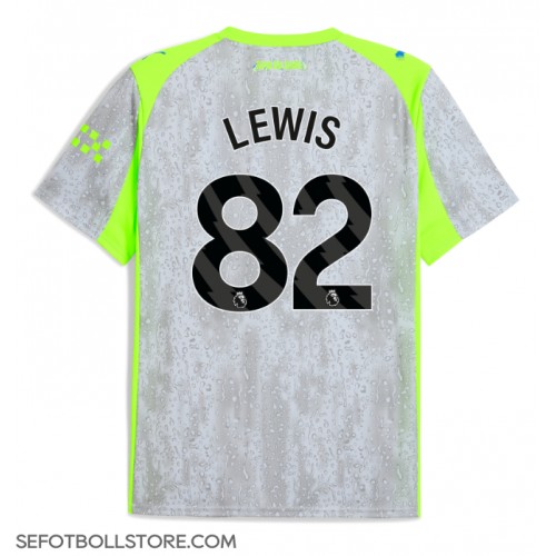 Manchester City Rico Lewis #82 Replika Tredje Tröja 2025-26 Kortärmad